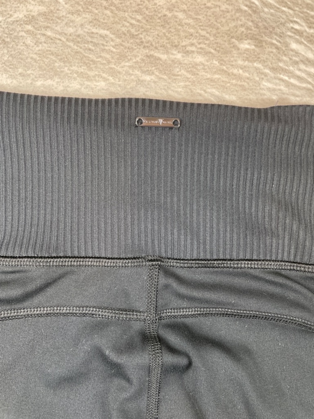 Victoria's Secret Black On Point High-Waist Tie Leggings - Picture 6 of 6